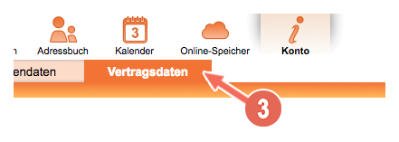 Vertragsdaten